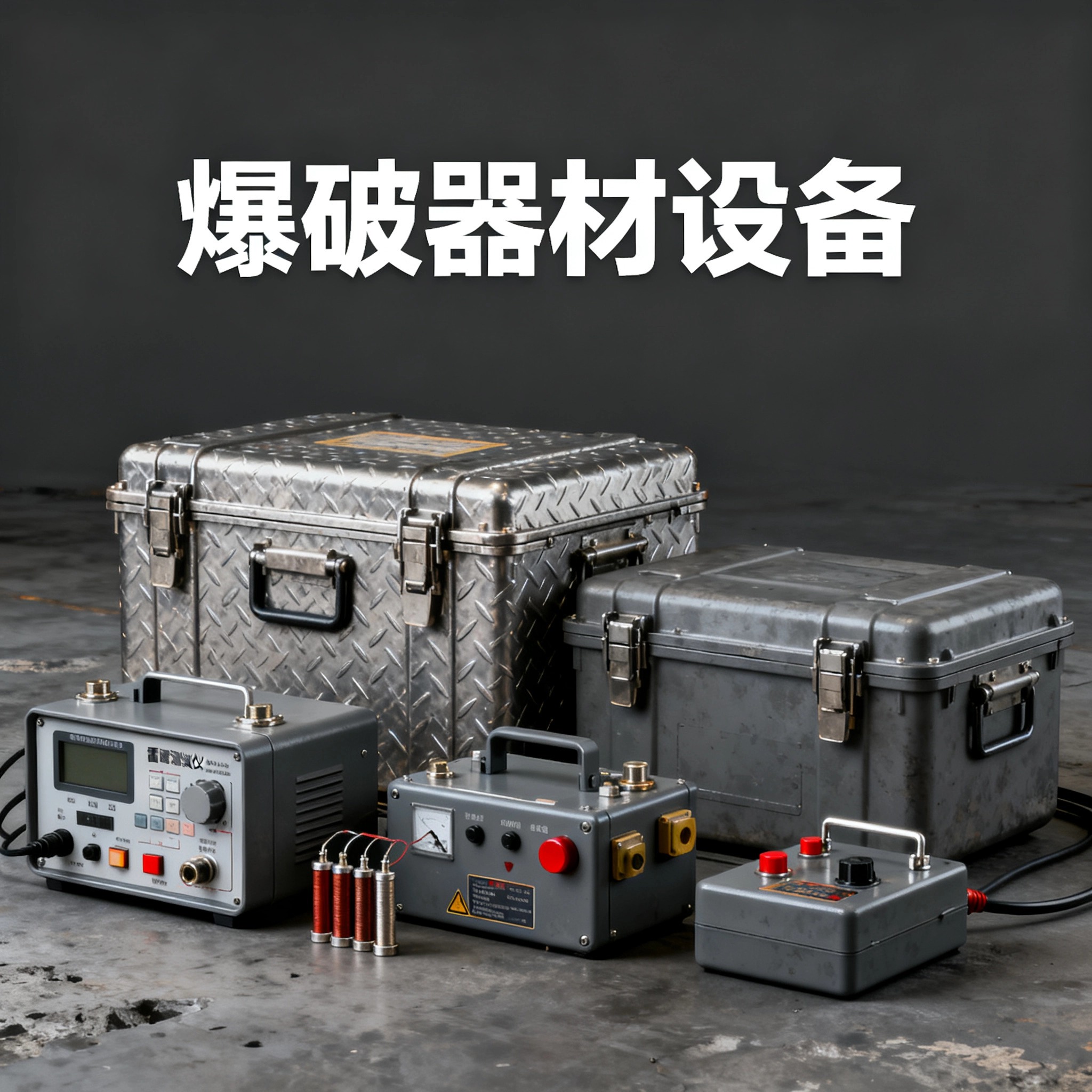 南县爆破工程师的“兵器库”：常用器材一册通